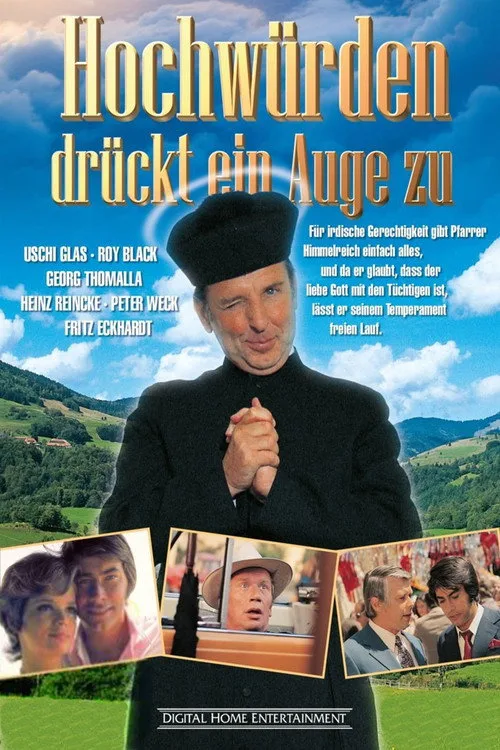 Poster: Hochwürden drückt ein Auge zu