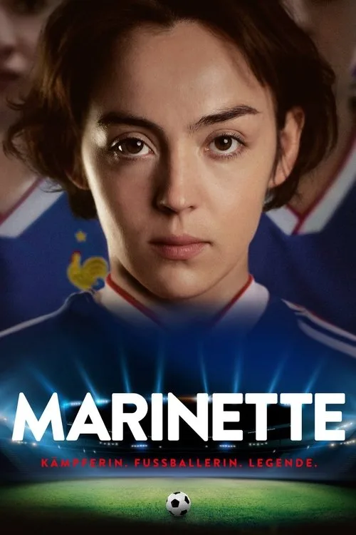 Poster: Marinette - Kämpferin. Fussballerin. Legende.