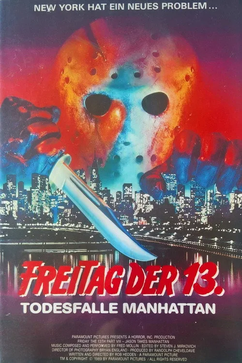 Poster: Freitag der 13. Teil VIII - Todesfalle Manhattan