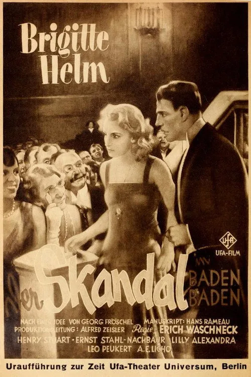 Poster: Skandal in Baden-Baden