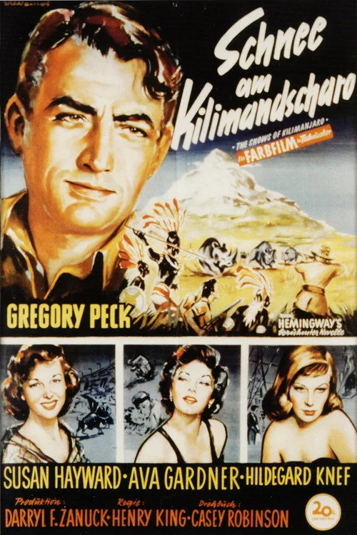 Poster: Schnee am Kilimandscharo