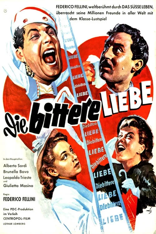 Poster: Die bittere Liebe