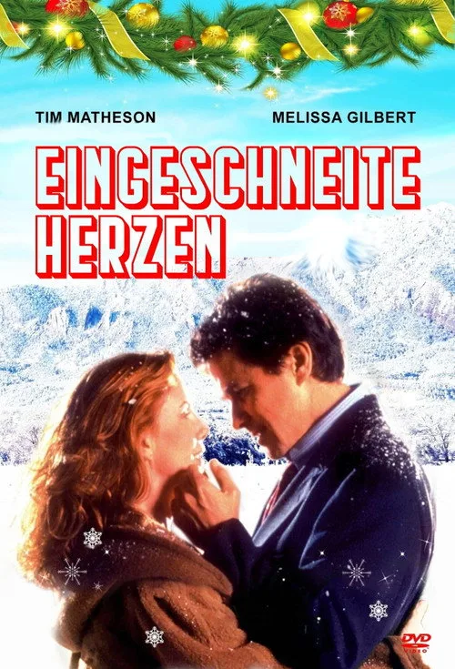 Poster: Eingeschneite Herzen