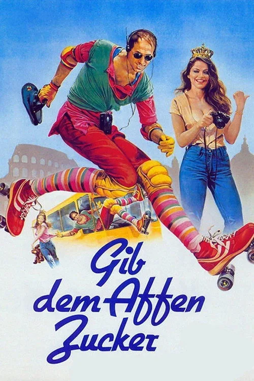 Poster: Gib dem Affen Zucker