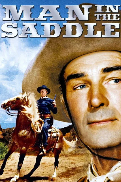 Poster: Mann im Sattel
