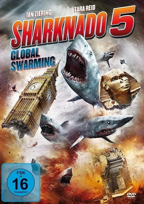 Poster: Sharknado 5: Global Swarming