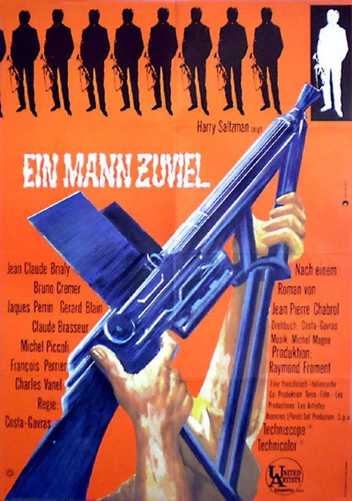 Poster: Ein Mann zuviel