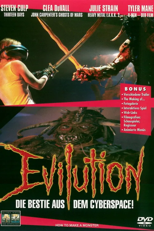 Poster: Evilution - Die Bestie aus dem Cyberspace!