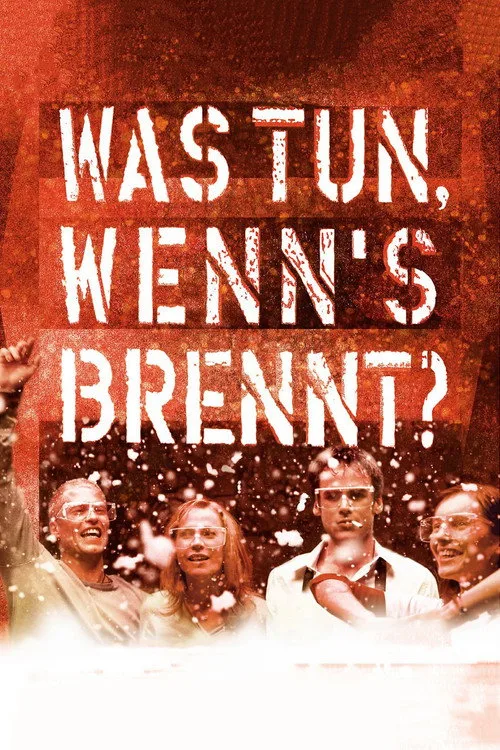 Poster: Was tun, wenn's brennt?
