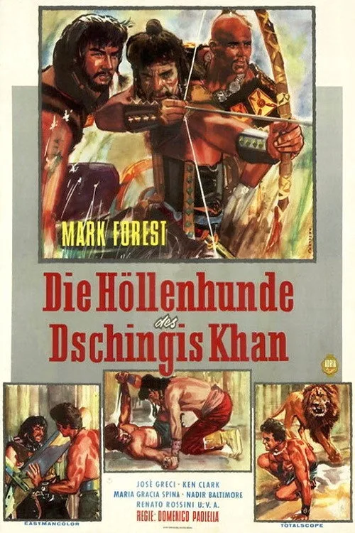 Poster: Die Höllenhunde des Dschingis Khan