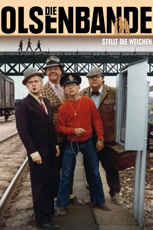 Poster: Die Olsenbande stellt die Weichen