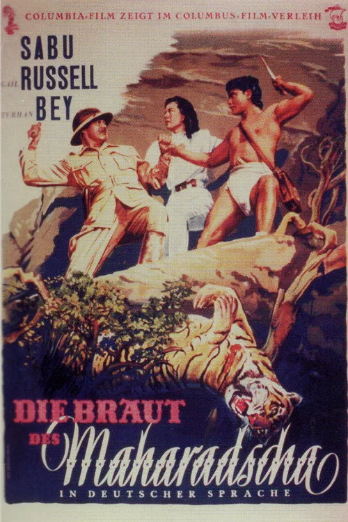 Poster: Die Braut des Maharadscha