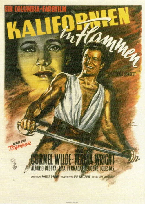 Poster: Kalifornien in Flammen