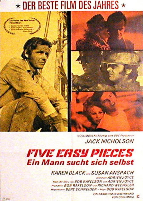 Poster: Five Easy Pieces - Ein Mann sucht sich selbst
